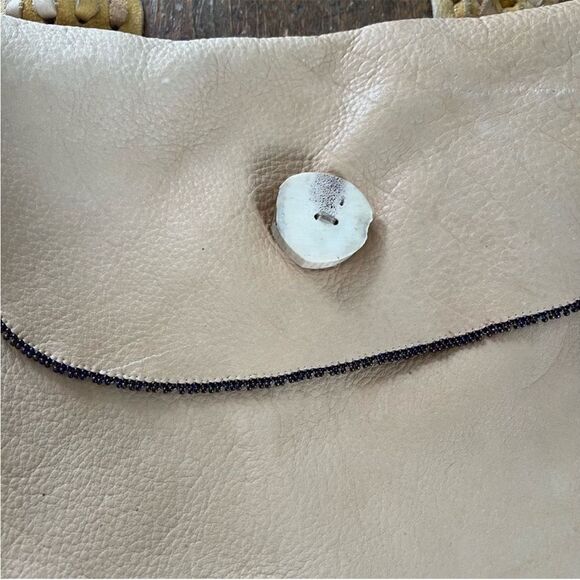 Vintage Native American Leather Crossbody Purse - Picture 11 of 14